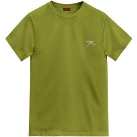 Resim Raru Erkek %100 Pamuk T-Shirt Agnıtıo Yeşil 001 