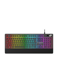 Resim Rampage Km-9858 Jazzy V2 Siyah Usb Rgb Aydınlatmalı Q 12800 Dpı Mouse Gaming Oyuncu Klavye Mouse Set Optik 