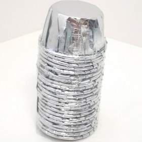 Resim Kek Kapsülü Gümüş 25'li 