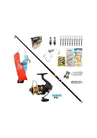 Resim Fx 4000 Remixon Free Bird 330cm 60-120gr Profesyonel Kıyı Olta Takımı Seti 