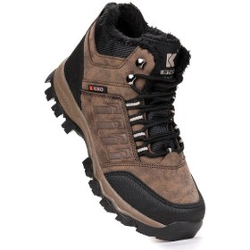 Resim Kiko Kids Rune Günlük Fermuarlı Erkek Çocuk Bot Ayakkabı Vizon Vizon 