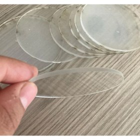 Resim SHR 25 Adet 7 cm Şeffaf Pleksi Yuvarlak | Nikah, Nişan, Söz Hediyelik ve Magnet Yapımı için 