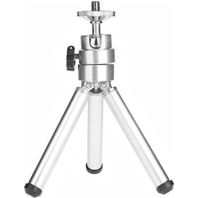 Resim Willowhaven Premium Gümüş Glory Star 76.8g Mini Projektör Tripodu - Ayarlanabilir Alüminyum Duruş 