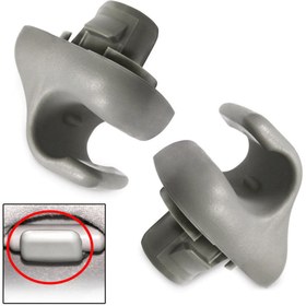 Resim For Honda Accord 98-07, Civic 96-04, CR-V 07-11, Element 03-05 uyumlu 2'li Plastik Güneşlik Klipsleri - Dayanıklı Yedek 88217S01A01ZA Güneşlik Aksesuarları 