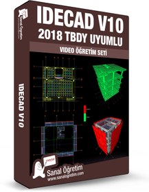 Resim Sanal Öğretim Idecad (2018 Tbdy Uyumlu) Video Ders Eğitim Seti 