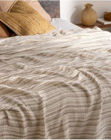 Resim Madame Coco Marinos Çift Kişilik Yatak Örtüsü - Gri 8684427228692 Gri 