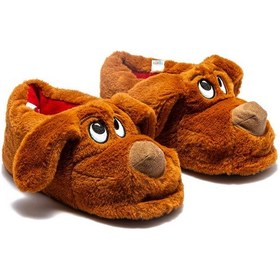 Resim Karamel Kadın, Garson Boy Hayvanlı Panduf Kahverengi 36/41 Kahve 