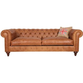 Resim 3A Mobilya Old English Leather Chesterfield 230X90X80 CM 