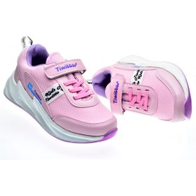 Resim ZENEGE Kız Çocuk Pembe Yüksek Anatomik Taban Günlük Ayakkabı 9 Toz Pembe 