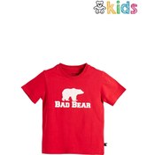 Resim Bear Tee Kids Crimson Red Kırmızı T-Shirt Çocuk Tişört 