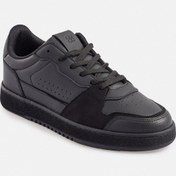 Resim Avva Erkek Siyah Parçalı Esnek Taban Sneaker Ayakkabı A31Y8025 