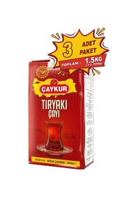 Resim Tiryaki Dökme Çay 500 Gr. Üçlü Paket 