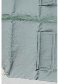 Resim Benitto Kids Kapüşonlu Kız Bebek Çocuk Yelek 51305 Yeşil 