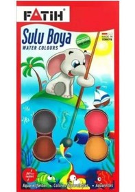 Resim Fatih Sulu Boya 24 Renk Big Size S-24 Çok Renkli 