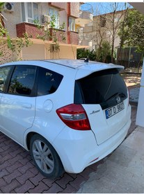 Resim Honda Jazz Spoyler Boyalı 2009-2014 