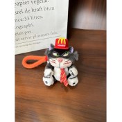 Resim Baijiafu2 Yeni 1 Adet Karikatür Çanta Çekicilik Anahtarlık Sevimli Iyi Şanslar Hediye Peluş Oyuncaklar Bebekler (Yurt Dışından) 