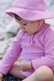 Resim Sand Wave 3 Piece Girls Set - Pink Frosting / 18-24M 