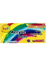 Resim Fufi Akrilik Boya 12 x 25 ML 