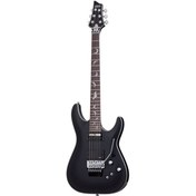 Resim Schecter Damien Platinum 6 FR Satin Black Elektro Gitar 