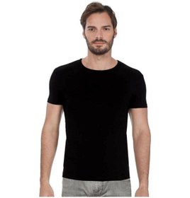 Resim Özkan Underwear Özkan Erkek Modal Yuvarlak Yaka Kısa Kol Atlet 11144 001 