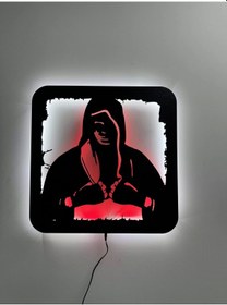 Resim Boksör Led Işıklı Tablo 