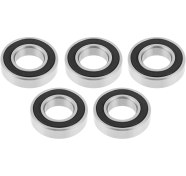 Resim Tenfowee 10 Adet 6901-2rs Kaliteli Çelik Derin Oluklu Top Bearing, 12x24x6mm, Çift Taraflı Gümüşlü Kapaklı, Toz Ve Suya Dayanıklı, Yüksek Sabitlikli Makine Ve Elektrik Ekipmanları İçin 