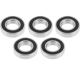 Resim Tenfowee 10 Adet 6901-2rs Kaliteli Çelik Derin Oluklu Top Bearing, 12x24x6mm, Çift Taraflı Gümüşlü Kapaklı, Toz Ve Suya Dayanıklı, Yüksek Sabitlikli Makine Ve Elektrik Ekipmanları İçin 