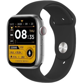 Resim Zmsmart Akıllı Saat Sesli Görüşme Özellikli Parlak Kasa Spor Modlu 45mm Unisex Gümüş-siyah Dw67 