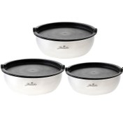Resim Jumbo Globe Mat Saklama Kabı 3'lü Set 
