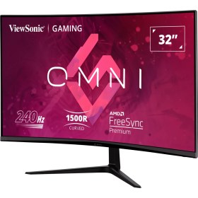 Resim Viewsonic VX3219-PC-MHD 31.5 1920X1080 240Hz 1ms HDMI Dp Curved LED Monitör 
