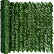 Resim 10 adet/1 adet Yapay Sarmaşık Çit Gizlilik Ekranı - Gerçekçi UV Dirençli Plastik Yapraklar, Balkon, Bahçe, Patio için Dayanıklı Dış/Dahili Kullanım - Kolay Kurulum Yeşil Duvar & Çit Dekorasyonu, Dış Mekanlar için Gizlilik Paneli, Doğal Görünüm, Esnek Montaj 