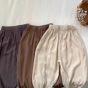 Resim 3 adet Erkek ve Kızlar için Yazlık Rahat Kolsuz Pantolon - Elastik Bel, Nefes Alabilen Hafif Kumaş, Düz Renkler (Kahverengi, Bej, Koyu Gri) - Dış Mekan Oyunları ve Günlük Giyim için Mükemmel, Jogging Pantolonları, Çocuk Yazlık Giyim, Oyunlu Çocuk Tasarımı, Rahat Çocuk Giyim 