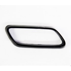 Resim Mercedes W206 Sağ (Siyah) Egzoz Ucu Çerçevesi 2068858403 