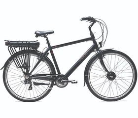 Resim Corelli Alvıen Elektrikli Erkek Şehir Bisiklet 53CM V 28 Jant 7 Vites Siyah 