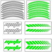 Resim Sevenkardeşler Florasan Yeşil Universal Racing Şerit 2 