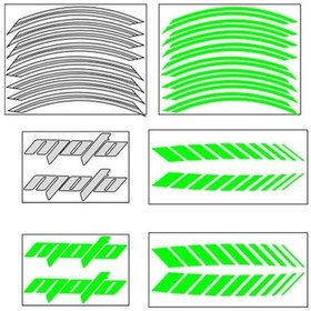 Resim Sevenkardeşler Florasan Yeşil Universal Racing Şerit 2 