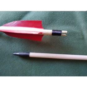 Resim Ahşap Ok - Adi Gezli (Yarışma Oku) Ahşap 