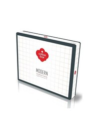 Resim Cotton Box Modern Ranforce Tek Kişilik Nevresim Takımı-Joya Bordo 