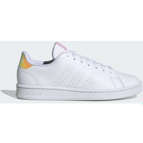 Resim Ftwwht/ftwwht/clpınk Adidas Kadın Tenis Ayakkabı Advantage If6116 Beyaz 