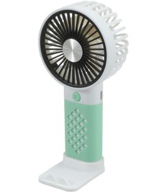 Resim Mini El Tipi Vantilatör, Cep Telefonu Tutucu, Lityum Pil İle Var096-yeşil, 