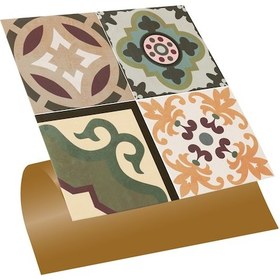 Resim Tink KENDİNDEN YAPIŞKANLI KAFKAS DESENLİ PVC KARO 30X30 CM 