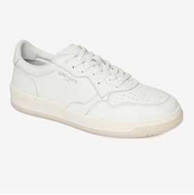 Resim Greyder Erkek Kırık Beyaz Hakiki Deri Sneaker Ayakkabı 4Y1SA62609 