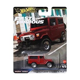 Resim Hot Wheels Fast & Furious Premium Toyata Land Cruiser FJ43 Oyuncak Araç HNW46 HRT96 