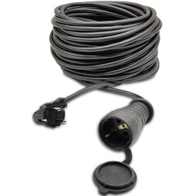 Resim Topart Ta01571 Seyyar Dişi Priz Uzatma Ara Kablo 3x1.5 30 Mt 