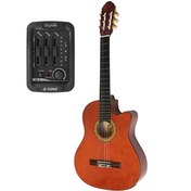Resim Almira MG917CE-WA Naturel Elektro Klasik Gitar 