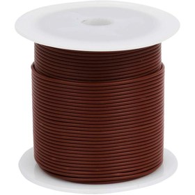 Resim China 0.22mm Çok Damarlı Montaj Kablosu – 10 Metre Kahve 