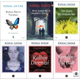 Resim Kapı Yayınları Kemal Sayar 6 Kitap Set Kendine Iyi Bak Kalbin Direnişi Hüzün Hastalığı Ruhun Derin Yaraları 