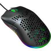 Resim Marcador Hxsj J900 USB Kablolu Rgb Dpi Oyuncu Mouse Gaming Mouse 