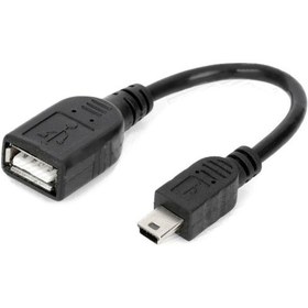 Resim Maviaybilisim 5 Pin Mini Usb Erkek To Usb Dişi - Otg Kablo 