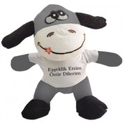Resim Oyuncak Peluş Eşeklik Ettim Tişörtlü Eşek 